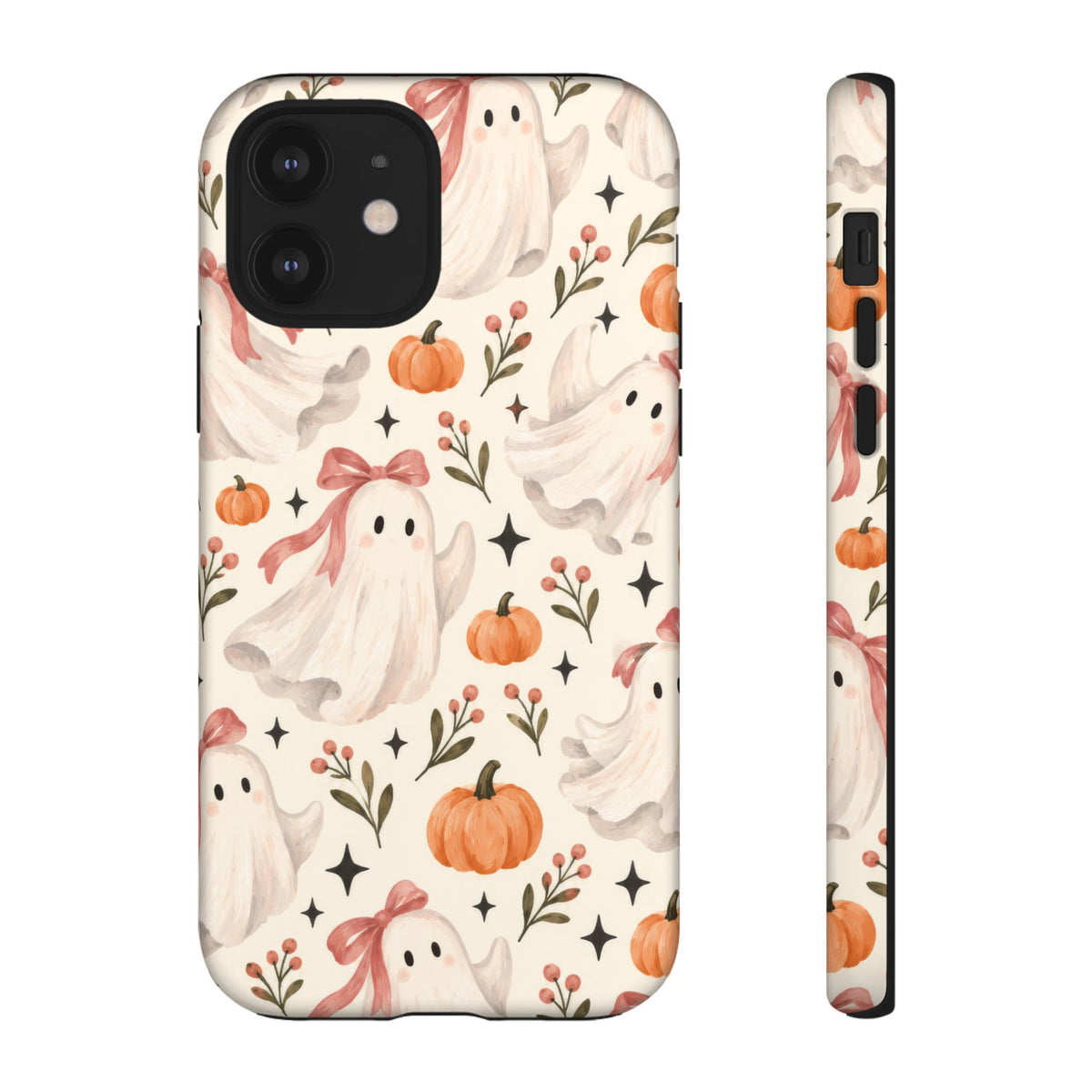 Blush Boo Social iPhone Tough Case | cute ghost