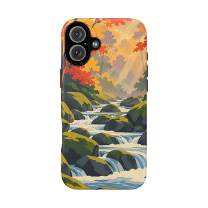 Great Smoky Mountains — Autumn Creek iPhone Tough Case