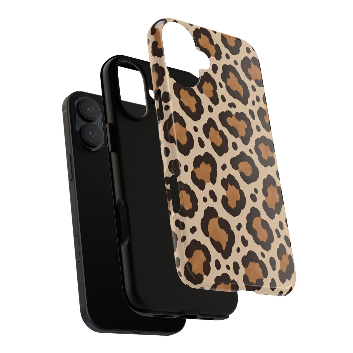 Leopard Print iPhone Tough Case | Cocoa Wildcat