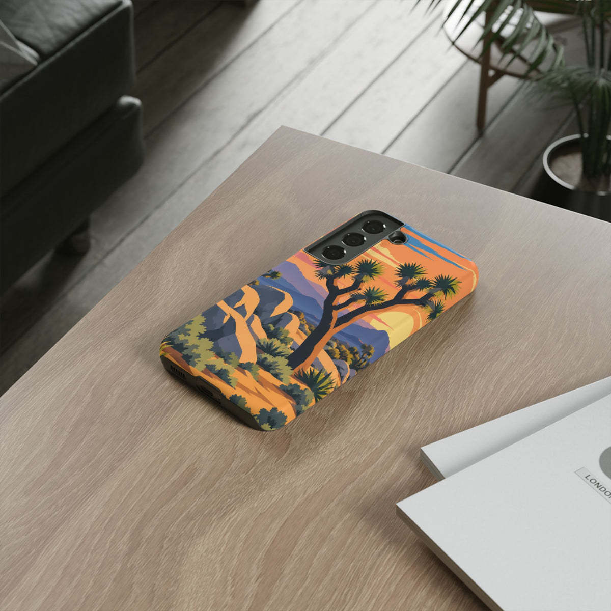 Joshua Tree — Desert Silhouettes Samsung Galaxy Tough Case