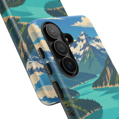 Cascades — Diablo Blue Samsung Galaxy Tough Case