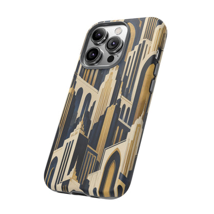 Midnight Metropolis iPhone Tough Case | art deco