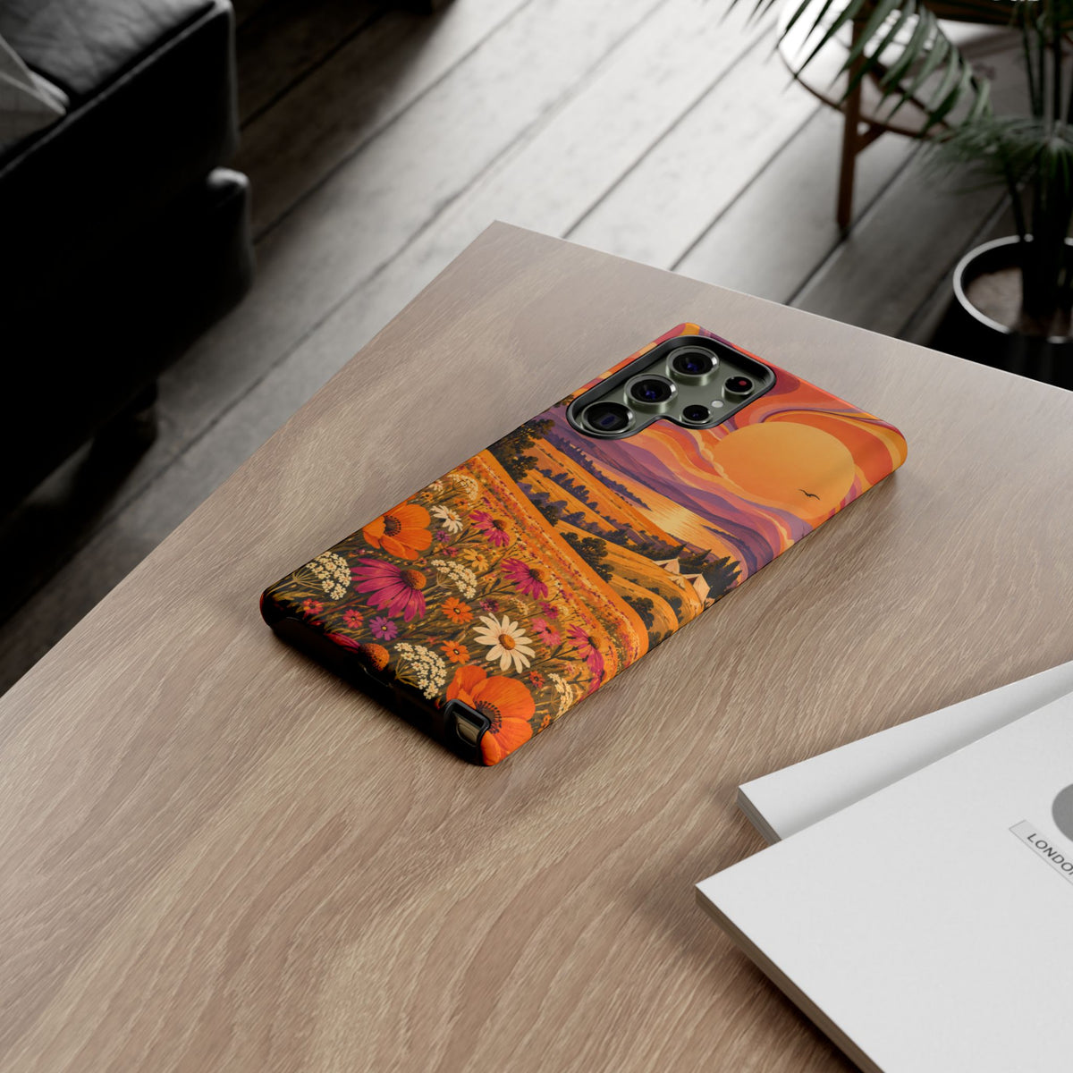 Golden Field Reverie Samsung Galaxy Tough Case | sixties festival
