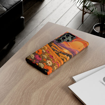 Golden Field Reverie Samsung Galaxy Tough Case | sixties festival
