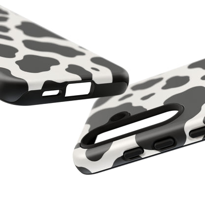 Classic Holstein Samsung Galaxy Tough Case | Black & White Cow Print