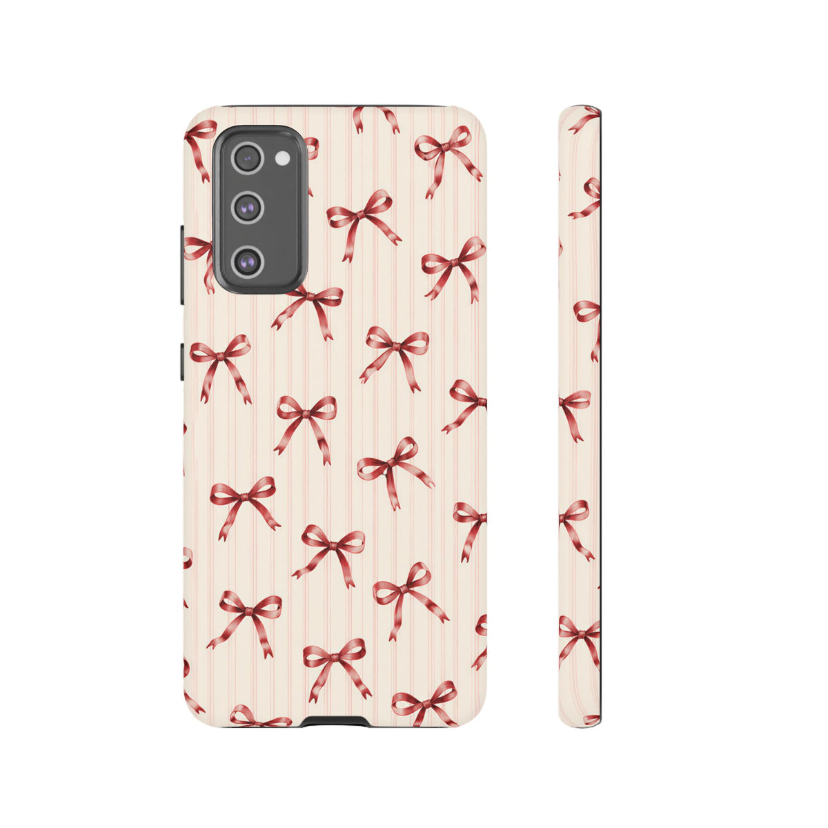 Red Bow Samsung Galaxy Tough Case | Ribbon Waltz