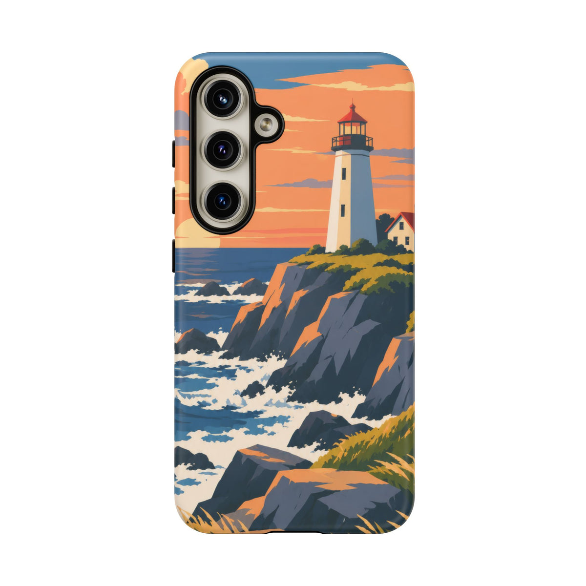 Lighthouse — Atlantic Beacon Samsung Galaxy Tough Case