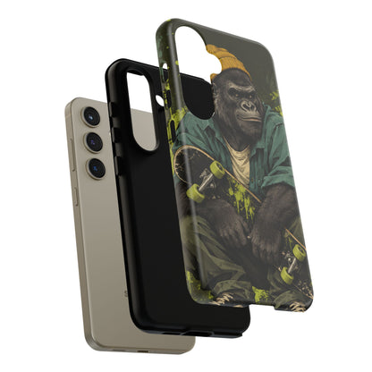 Concrete Jungle Samsung Galaxy Tough Case | Skater Gorilla Illustration