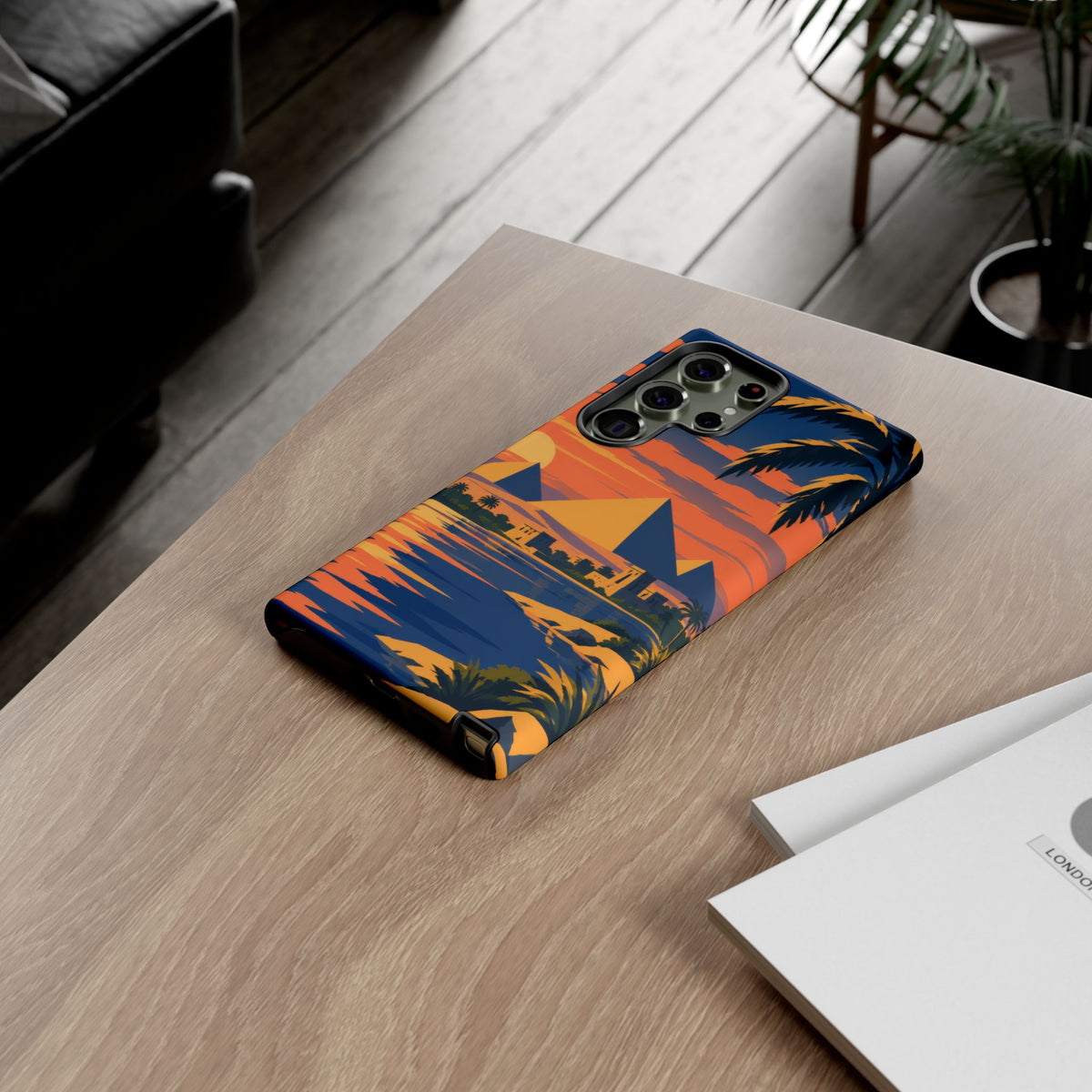 The Pyramids — Nile Dusk Samsung Galaxy Tough Case