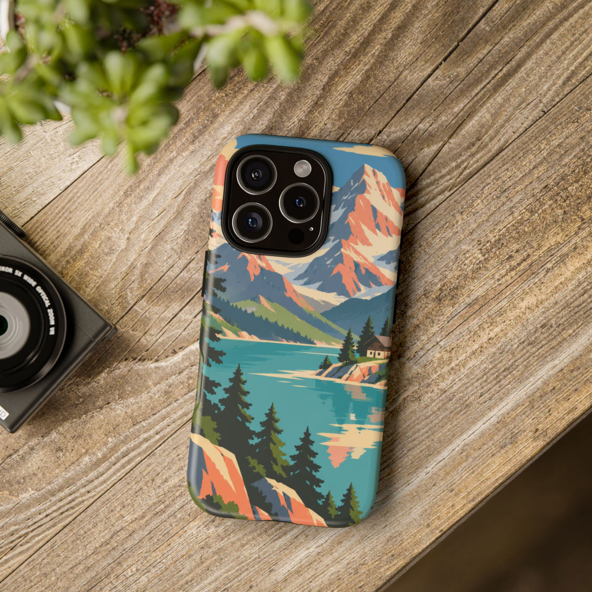 Switzerland — Alpine Lake iPhone Tough Case
