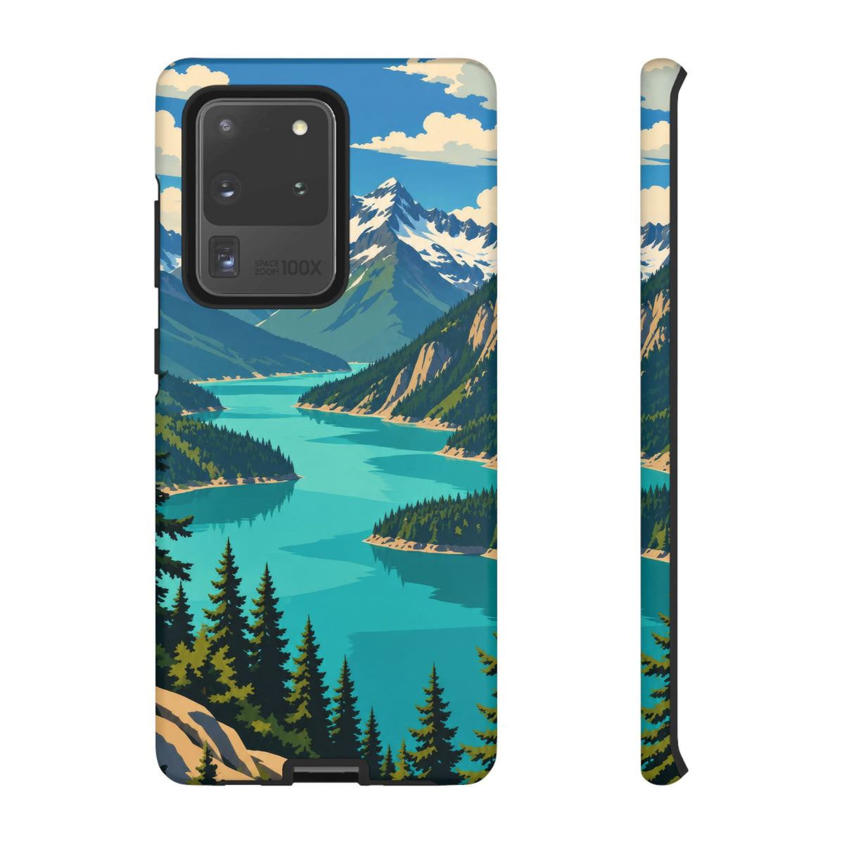 Cascades — Diablo Blue Samsung Galaxy Tough Case