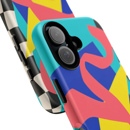 Cut Loose iPhone Tough Case | Retro Abstract Art