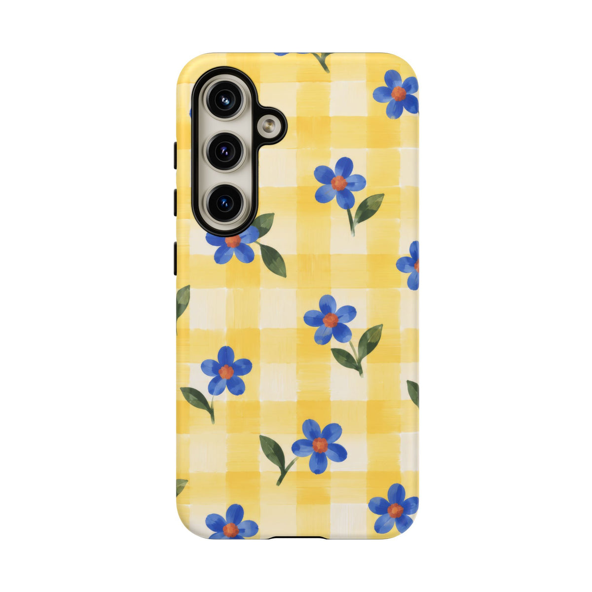 Buttercup Picnic Samsung Galaxy Tough Case | yellow gingham