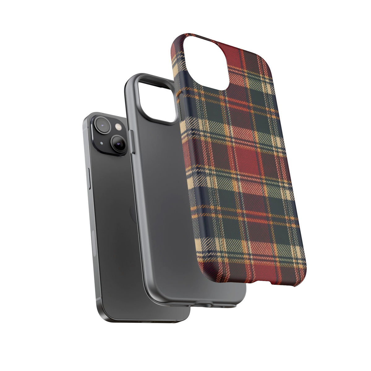 Highland Holiday iPhone Tough Case | christmas plaid