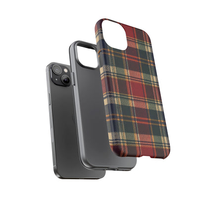 Highland Holiday iPhone Tough Case | christmas plaid