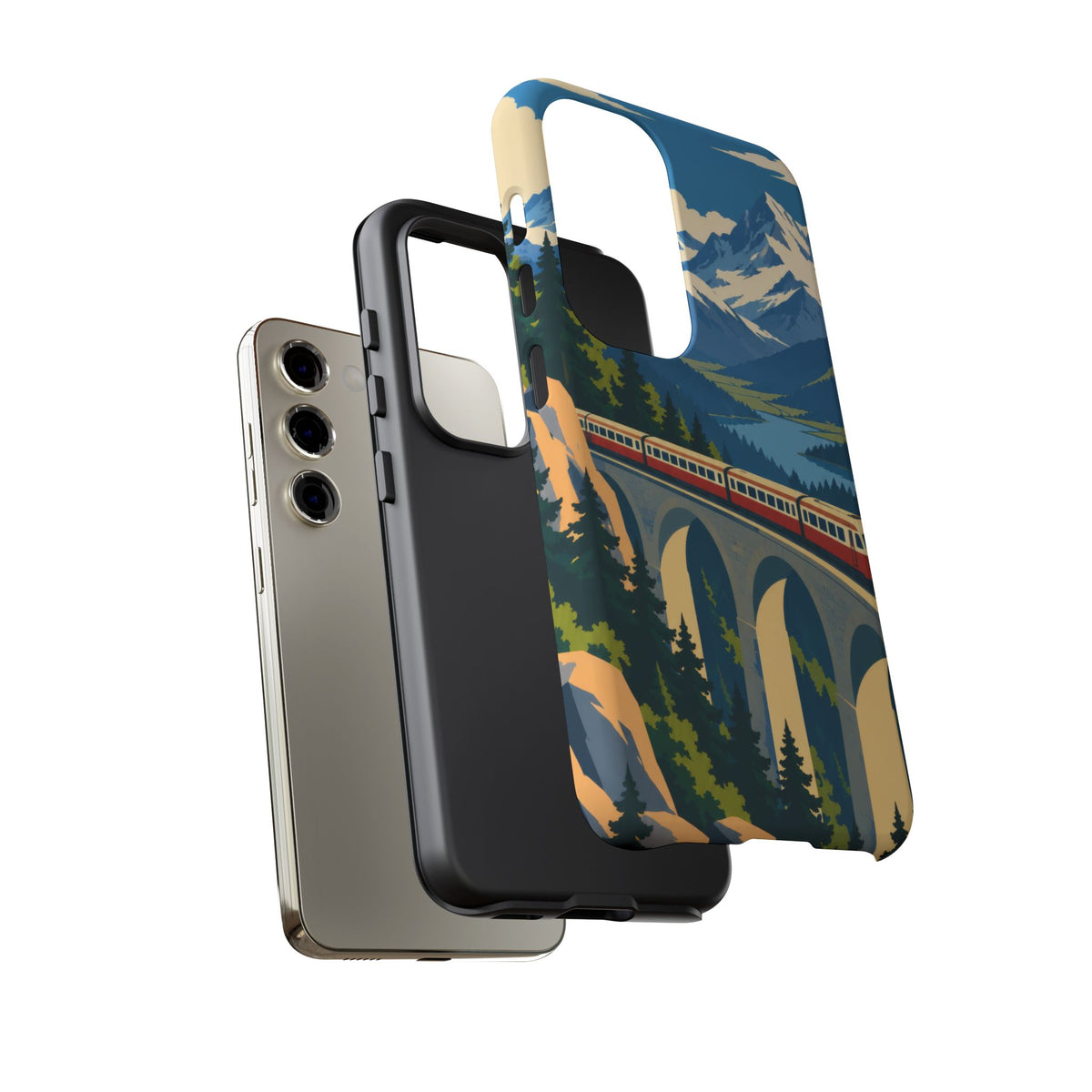 Travel by Train — Alpine Express Samsung Galaxy Tough Case | train travel