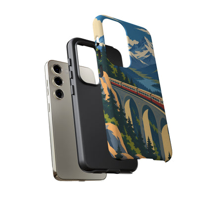 Travel by Train — Alpine Express Samsung Galaxy Tough Case | train travel
