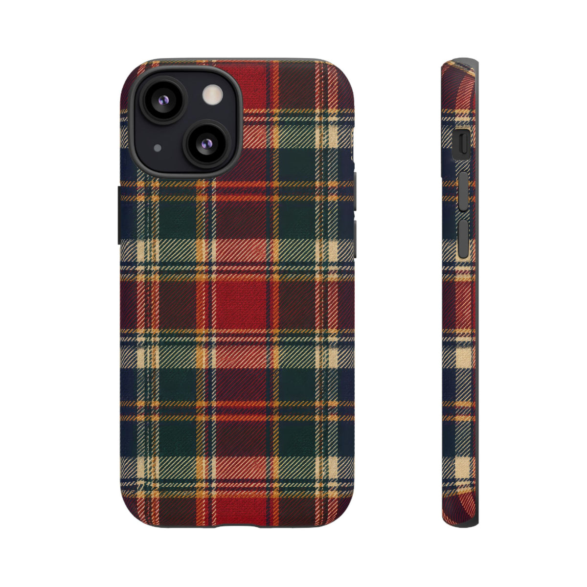 Highland Holiday iPhone Tough Case | christmas plaid