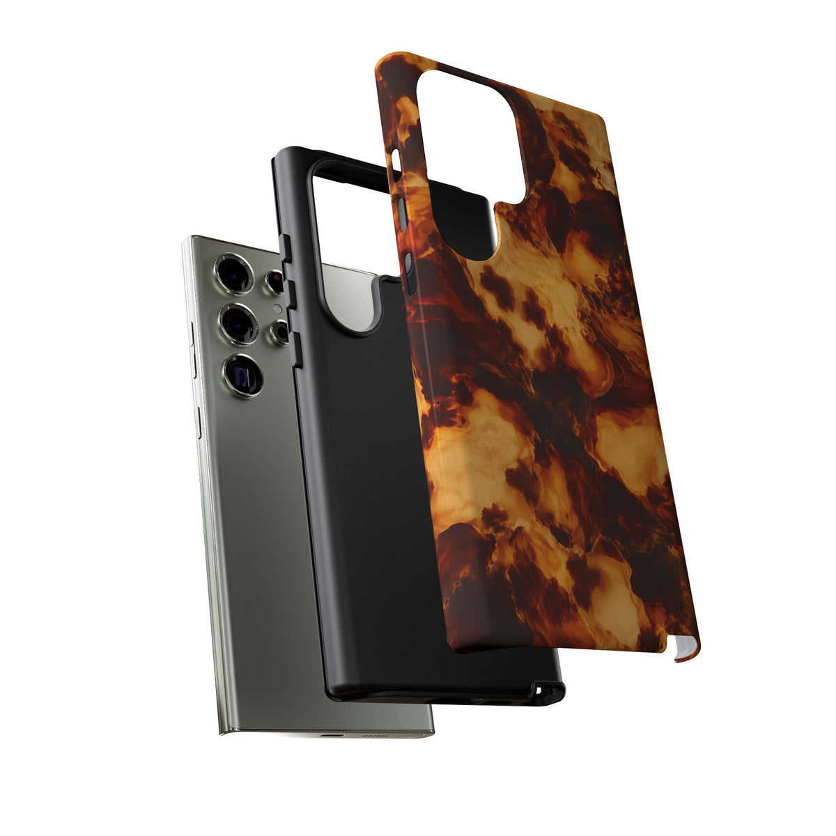 Amber Marble Samsung Galaxy Tough Case | Amber Mosaic