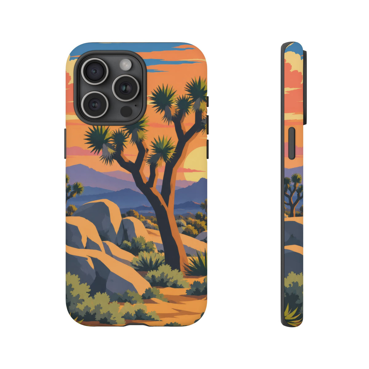 Joshua Tree — Desert Silhouettes iPhone Tough Case