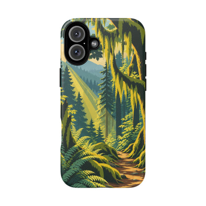 Hoh Rain Forest — Mosslight iPhone Tough Case