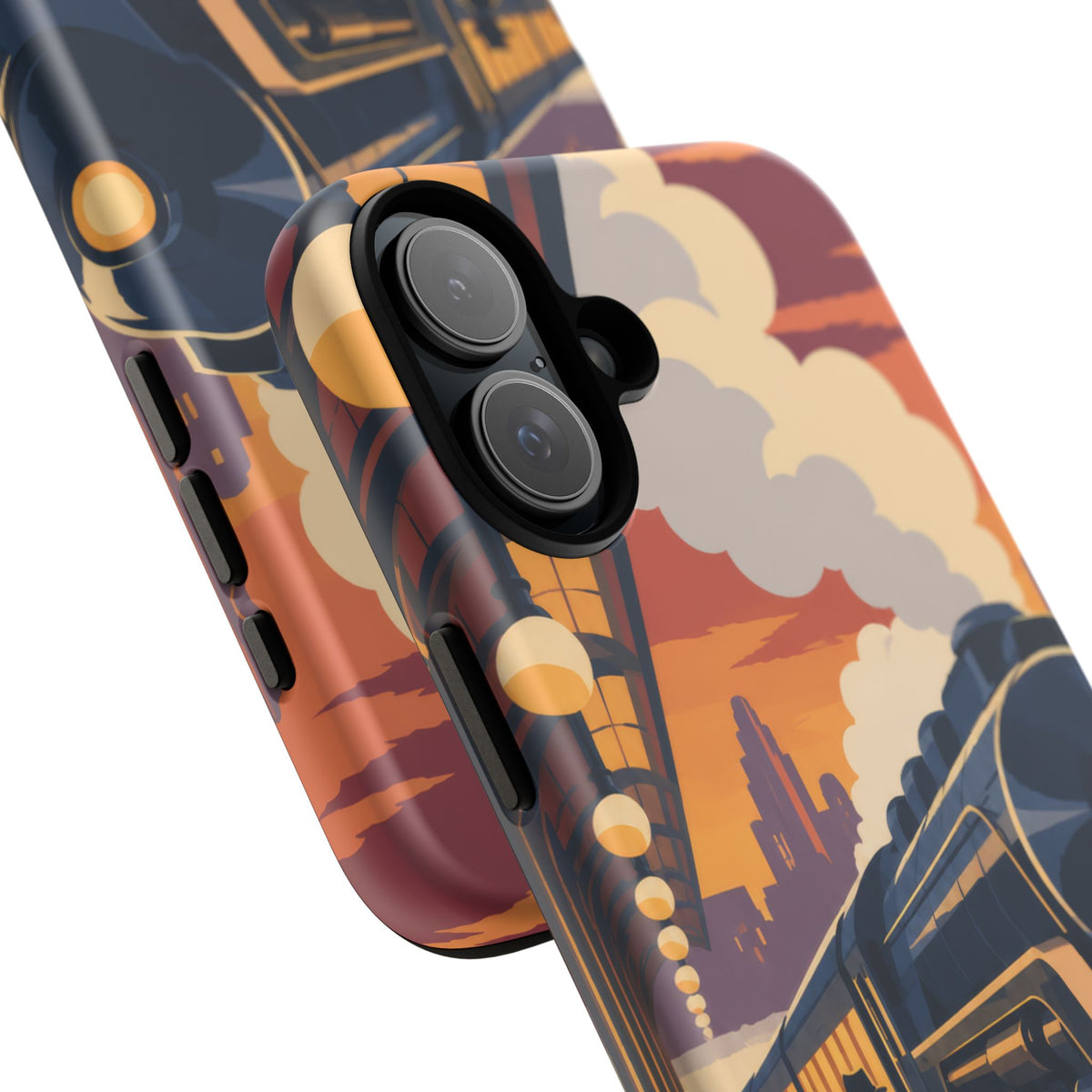Travel by Train — Night Departure iPhone Tough Case | train travel