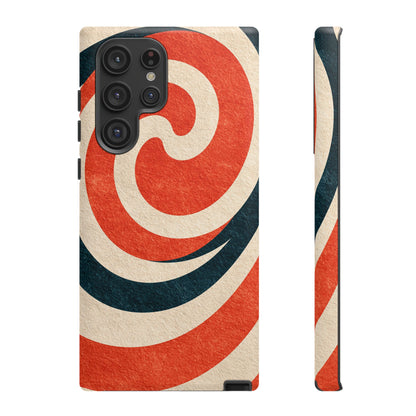Ember Spiral Samsung Galaxy Tough Phone Case