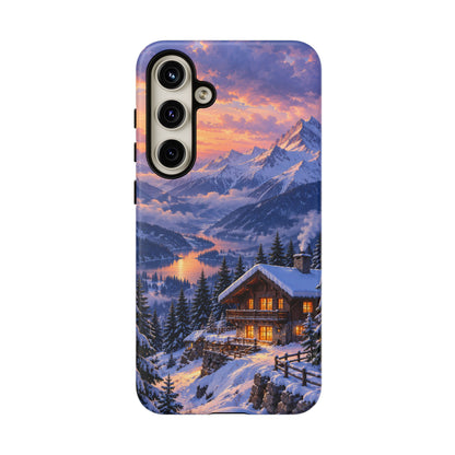 Alpine Hearth Samsung Galaxy Tough Case | winter cabin