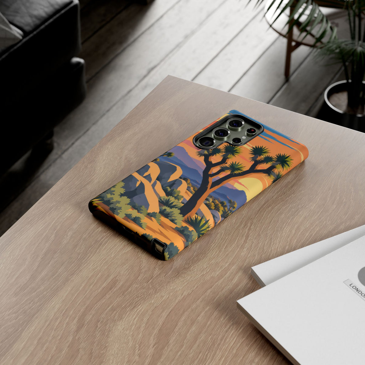 Joshua Tree — Desert Silhouettes Samsung Galaxy Tough Case