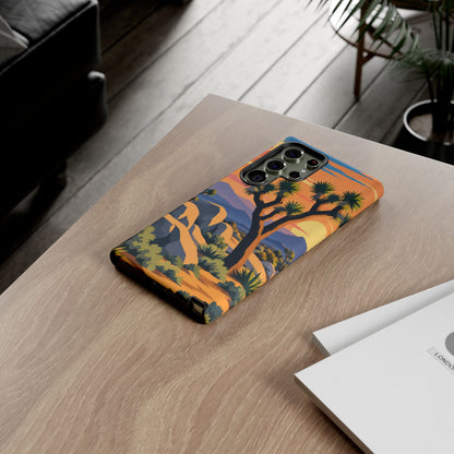 Joshua Tree — Desert Silhouettes Samsung Galaxy Tough Case