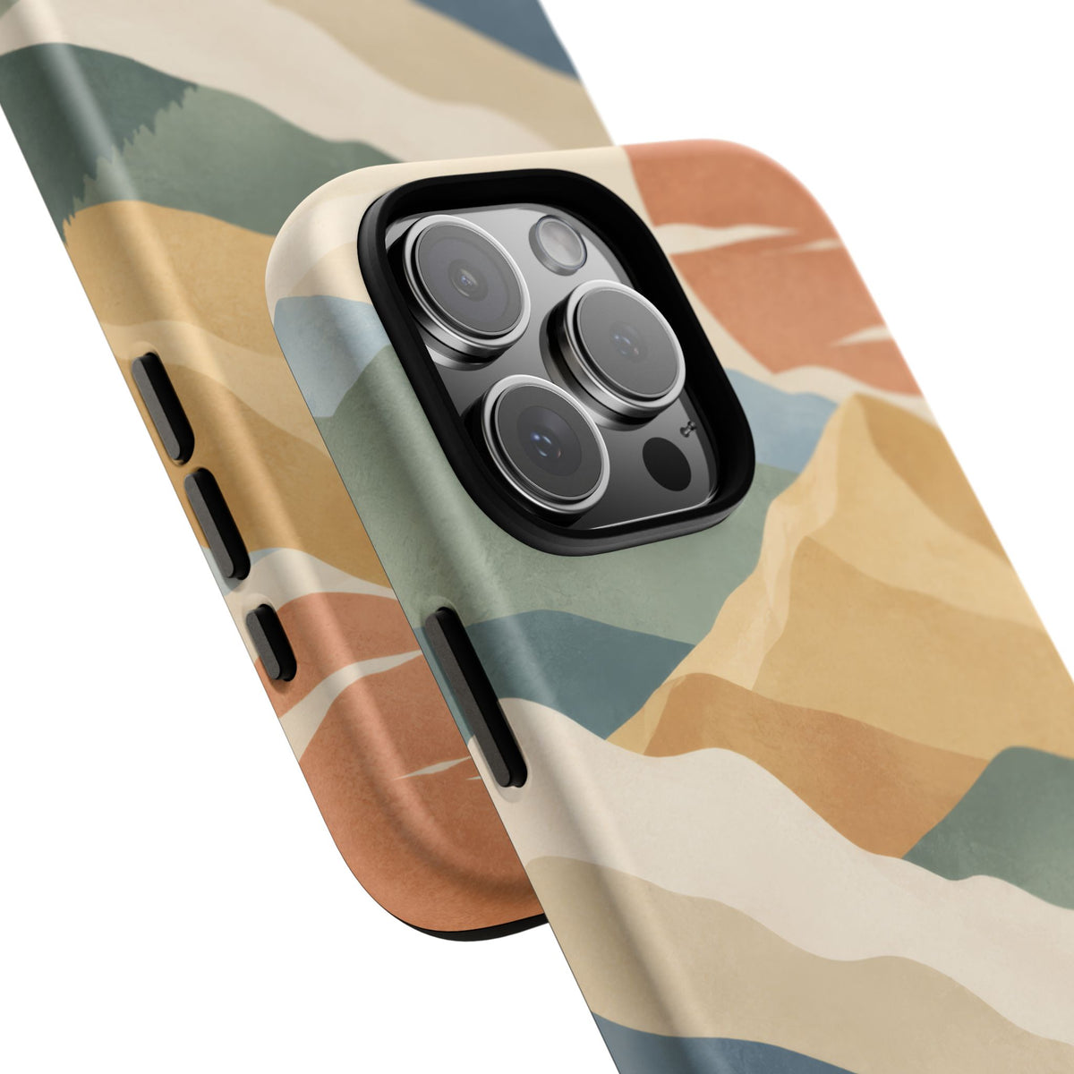 Sage Summit iPhone Tough Case | abstract mountains