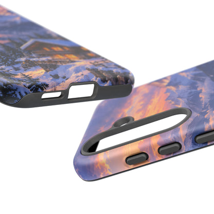 Alpine Hearth Samsung Galaxy Tough Case | winter cabin
