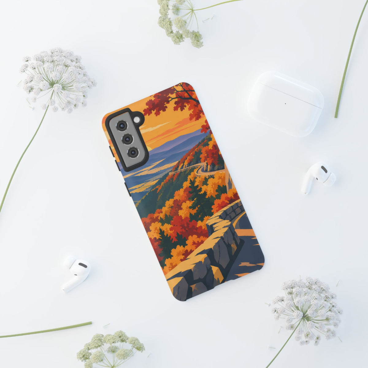 Skyline Drive — Overlook Gold Samsung Galaxy Tough Case