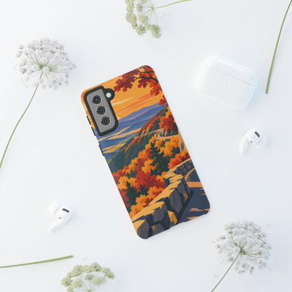 Skyline Drive — Overlook Gold Samsung Galaxy Tough Case