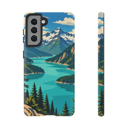 Cascades — Diablo Blue Samsung Galaxy Tough Case