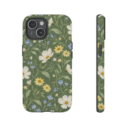 Wildflower iPhone Tough Case | Meadow Herbarium