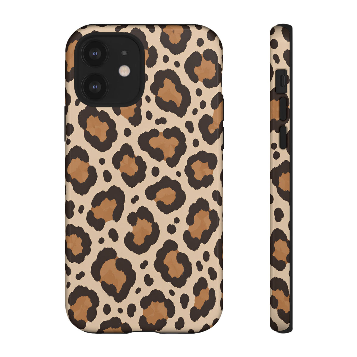 Leopard Print iPhone Tough Case | Cocoa Wildcat