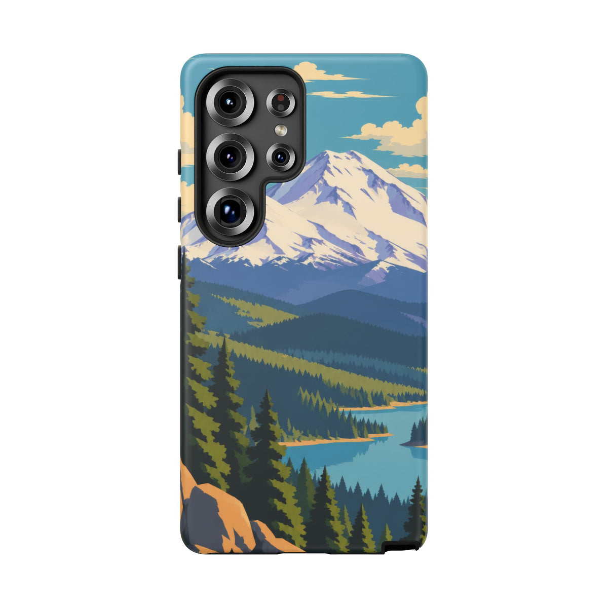 Mount Shasta — Snowlight Samsung Galaxy Tough Case