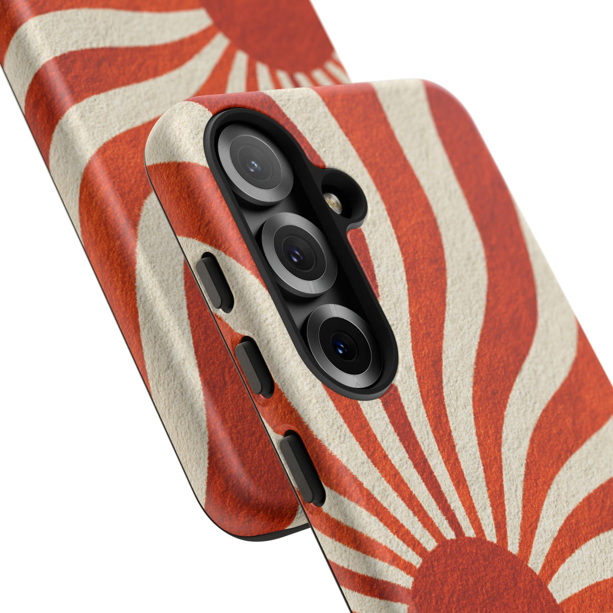 Terracotta Sunburst Samsung Galaxy Tough Phone Case