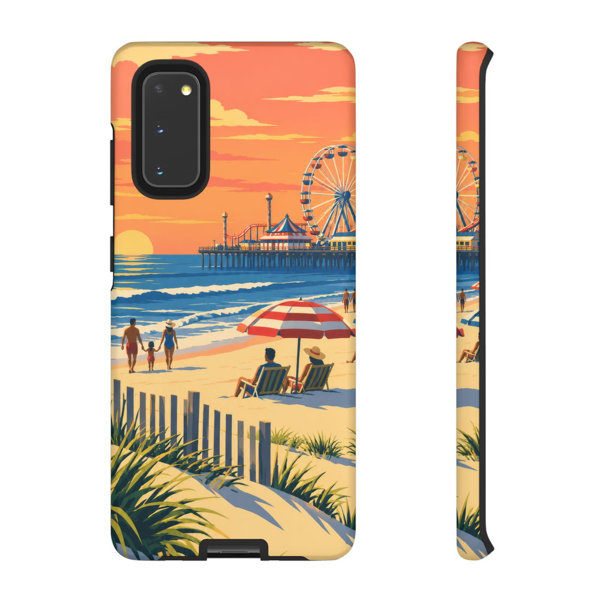 New Jersey Shore — Boardwalk Summer Samsung Galaxy Tough Case