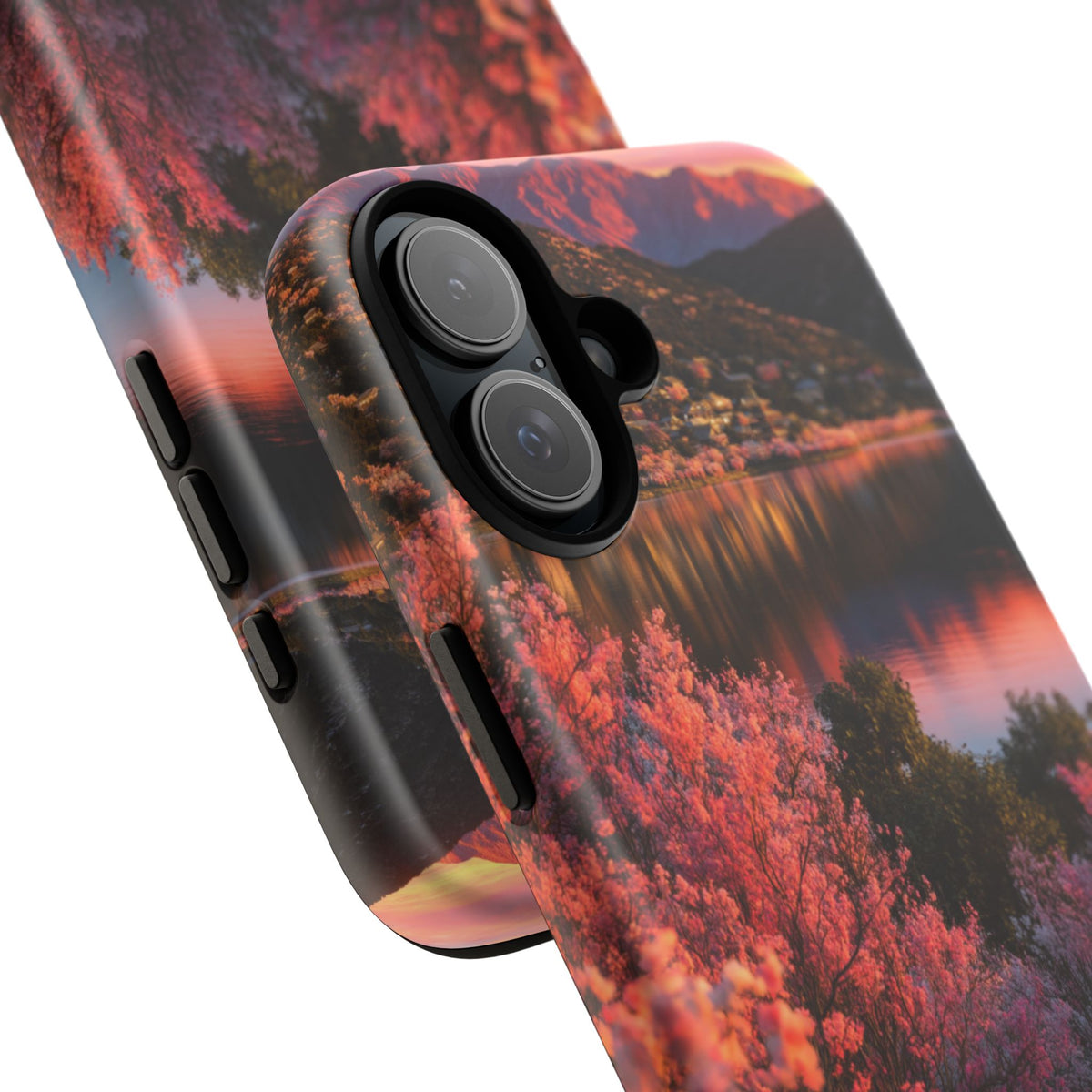Alpine Bloom Lake iPhone Tough Phone Case