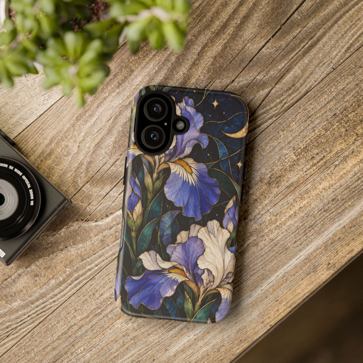 Celestial Iris iPhone Tough Case | iris flowers