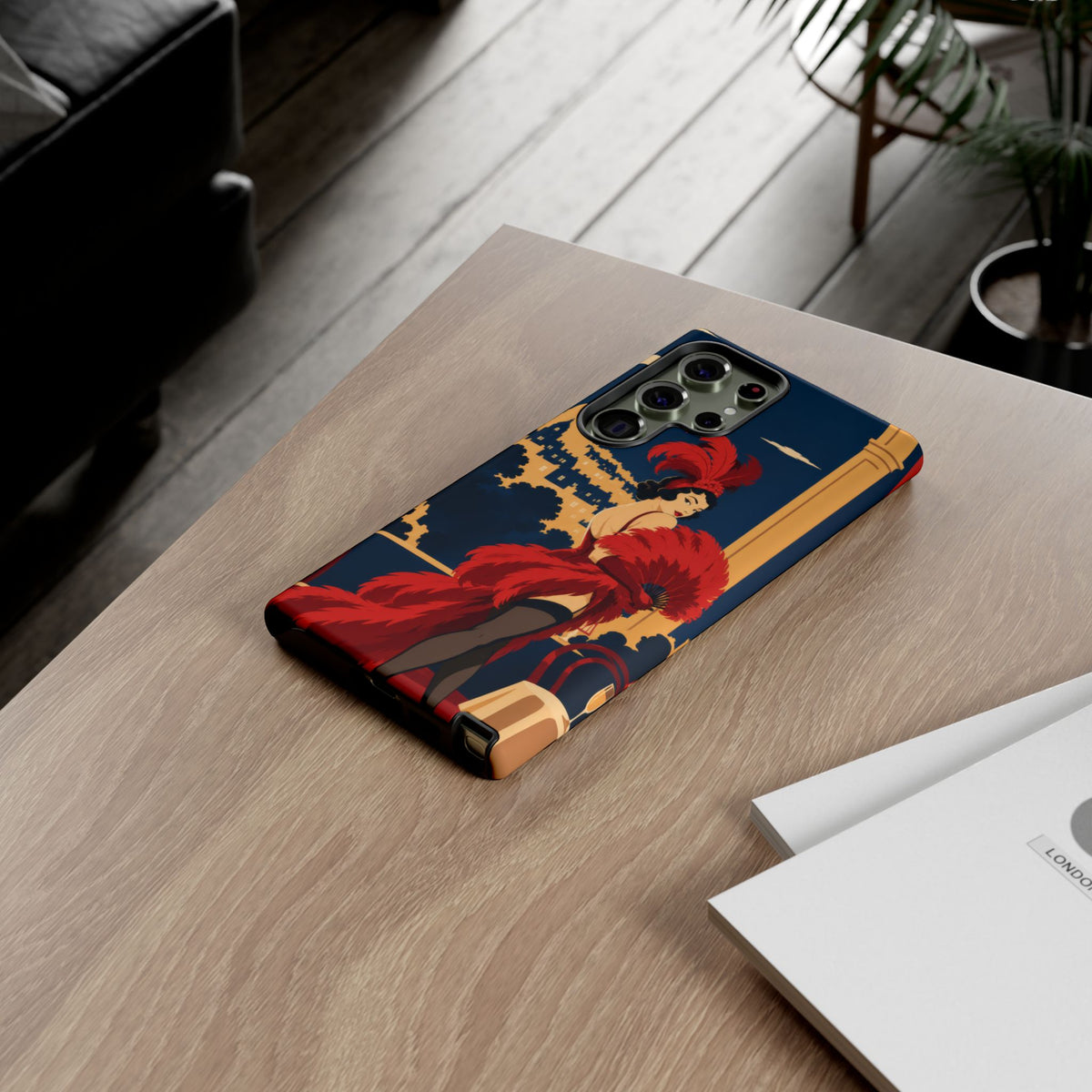 Moulin Rouge Dancer — Velvet Encore Samsung Galaxy Tough Case | cabaret dancer