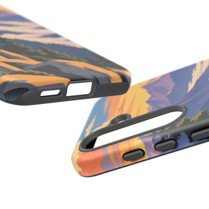 Misty Mountains — Amethyst Pass Samsung Galaxy Tough Case