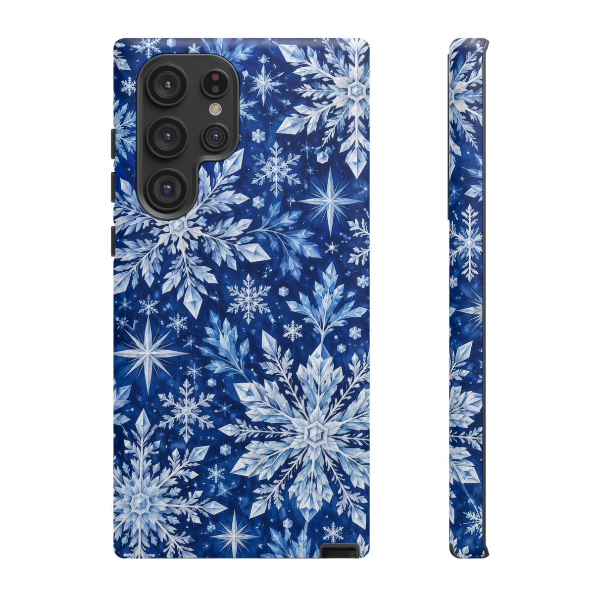 Frosted Midnight Samsung Galaxy Tough Case | snowflake
