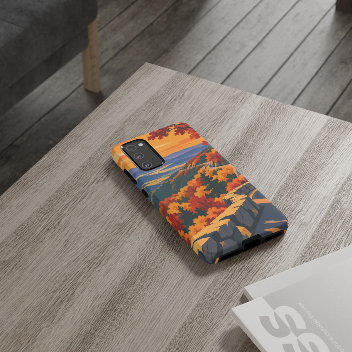 Skyline Drive — Overlook Gold Samsung Galaxy Tough Case
