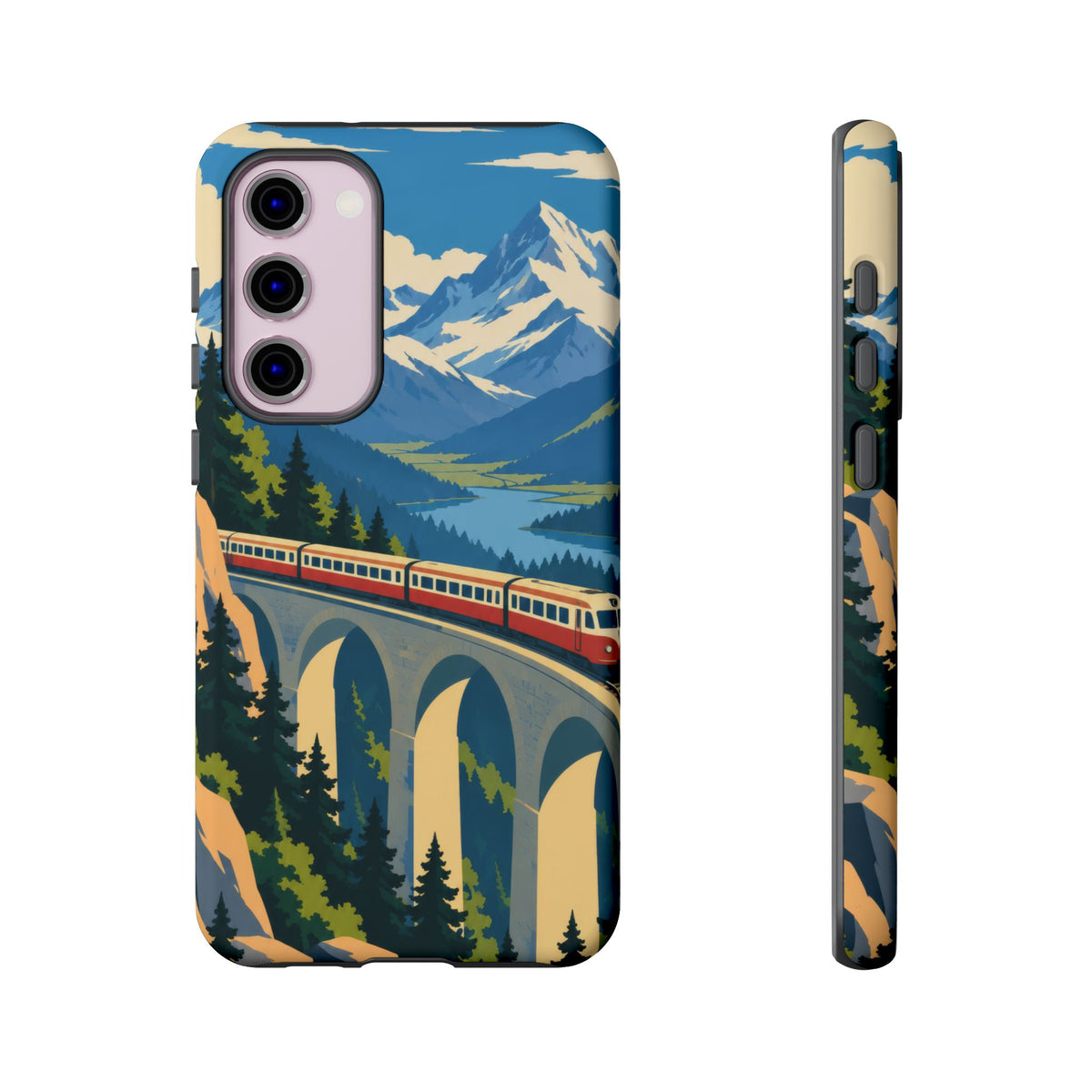 Travel by Train — Alpine Express Samsung Galaxy Tough Case | train travel