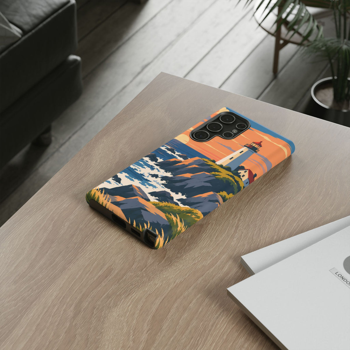 Lighthouse — Atlantic Beacon Samsung Galaxy Tough Case