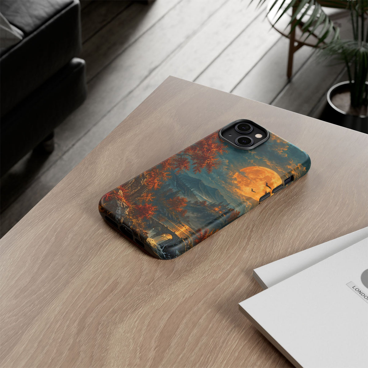 Harvest Moon Flight iPhone Tough Case