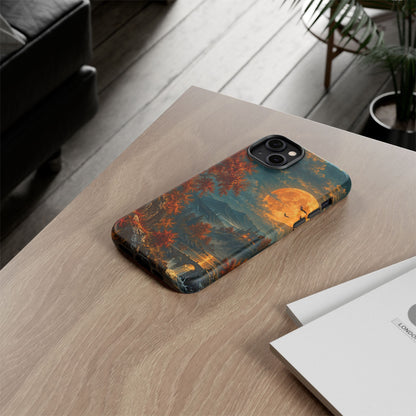 Harvest Moon Flight iPhone Tough Case